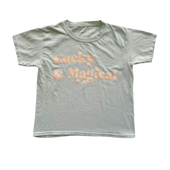Kind Kids Club Lucky & Magical Tee Size 6 - Picture 1 of 5